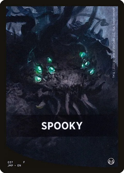 Spooky, card 37 from Jumpstart Front Cards
