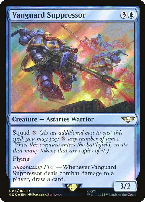 Vanguard Suppressor, carte 27★ de Warhammer 40,000 Commander