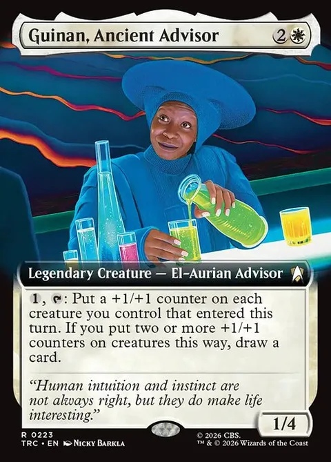 Guinan, Ancient Advisor, carte 223 de Star Trek Commander