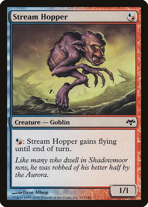 Stream Hopper, card 113 from Eventide