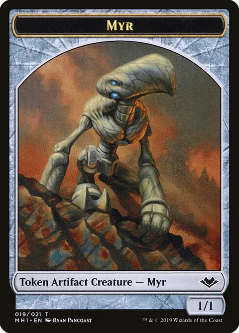 Myr, card 19 from Modern Horizons Tokens