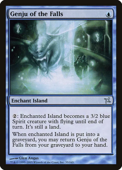 Genju of the Falls, card 35 from Betrayers of Kamigawa