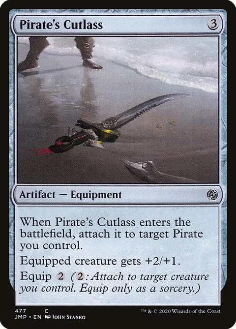 Pirate's Cutlass, carte 477 de Jumpstart