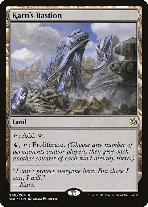 Karn's Bastion, carte 248 de War of the Spark
