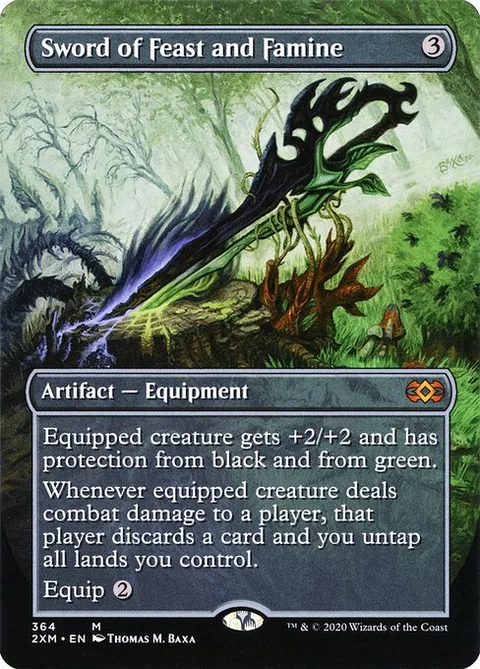 Sword of Feast and Famine, card 364 from Double Masters