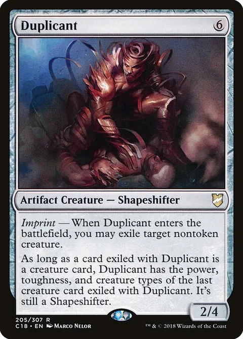 Duplicant, card 205 from Commander 2018
