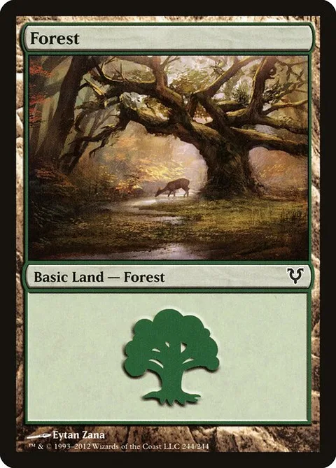 Forest, carte 244 de Avacyn Restored