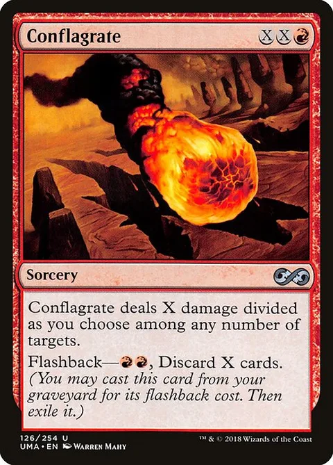 Conflagrate, carte 126 de Ultimate Masters