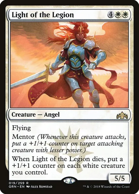 Light of the Legion, card 19 from Guilds of Ravnica