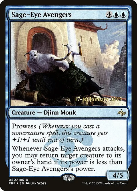 Sage-Eye Avengers, card 50s from Fate Reforged Promos