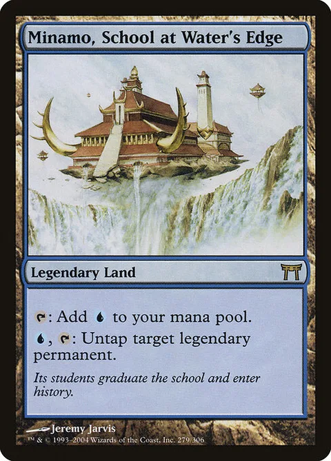 Minamo, School at Water's Edge, card 279 from Champions of Kamigawa