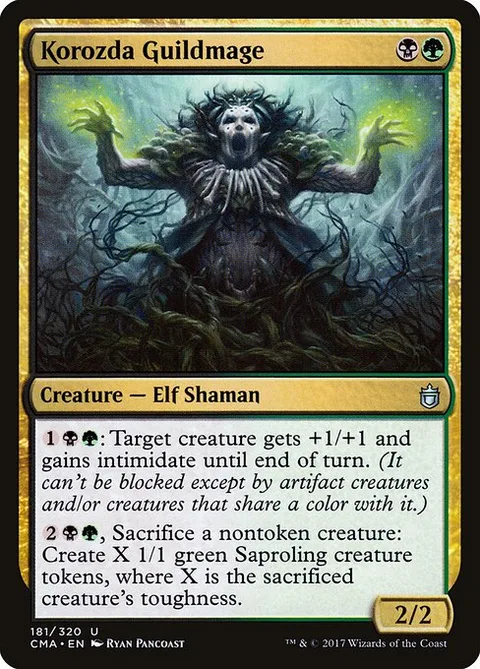 Korozda Guildmage, carte 181 de Commander Anthology