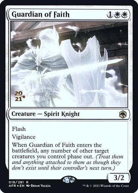 Guardian of Faith, card 18s from Adventures in the Forgotten Realms Promos