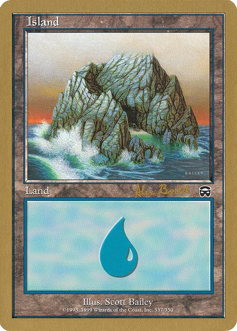Island, carte ab337a de World Championship Decks 2001