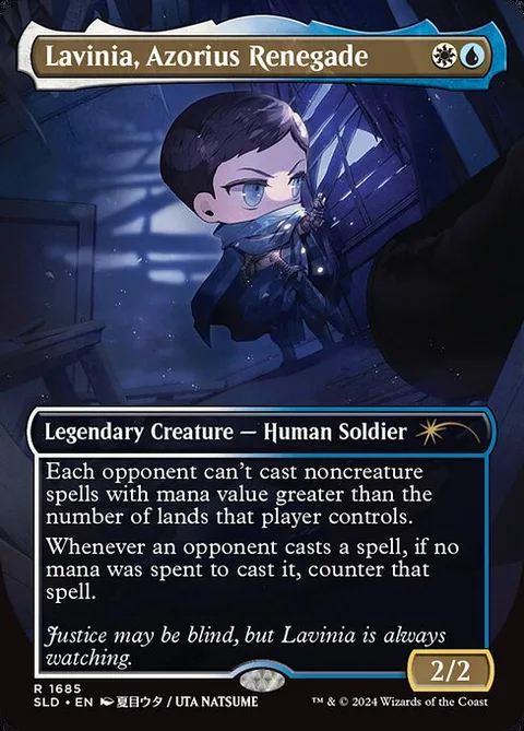 Lavinia, Azorius Renegade, carte 1685 de Secret Lair Drop