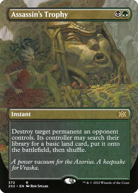 Assassin's Trophy, card 372 from Double Masters 2022