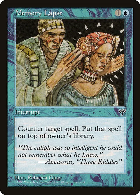 Memory Lapse, carte 74 de Mirage