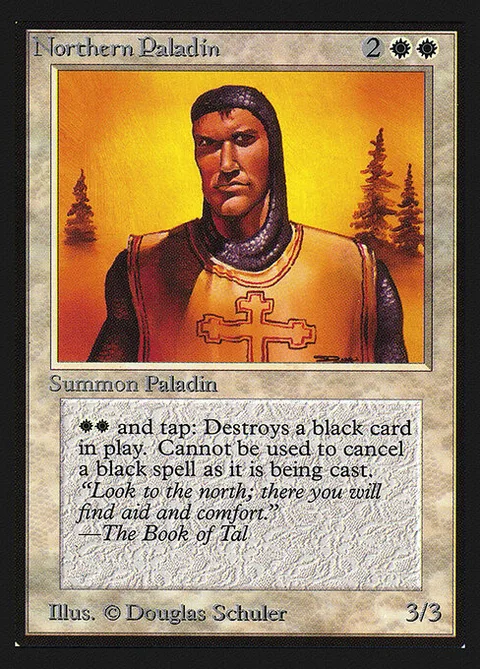 Northern Paladin, card 30 from Intl. Collectors' Edition