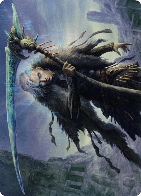 Egon, God of Death // Egon, God of Death, card 24 from Kaldheim Art Series