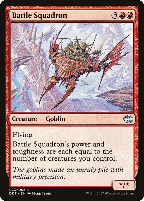 Battle Squadron, carte 33 de Duel Decks: Merfolk vs. Goblins