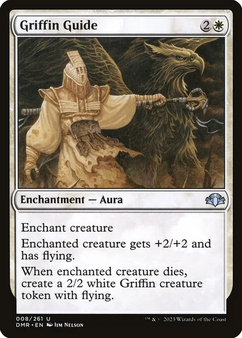 Griffin Guide, card 8 from Dominaria Remastered