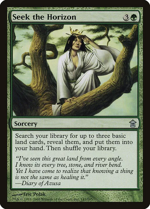 Seek the Horizon, carte 147 de Saviors of Kamigawa