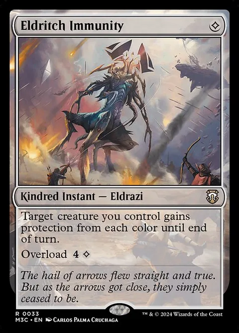 Eldritch Immunity, card 33 from Modern Horizons 3 Commander