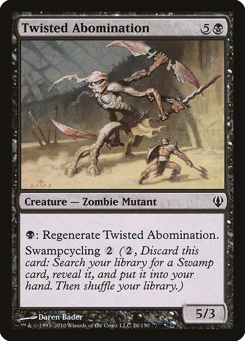 Twisted Abomination, carte 26 de Archenemy