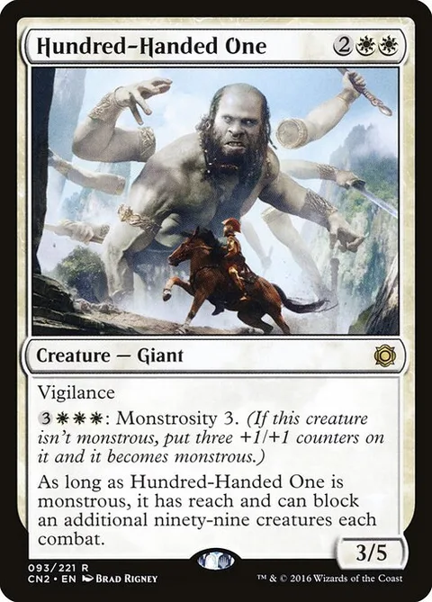 Hundred-Handed One, card 93 from Conspiracy: Take the Crown