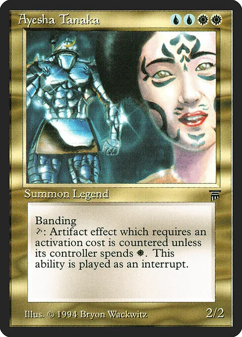Ayesha Tanaka, card 220 from Legends