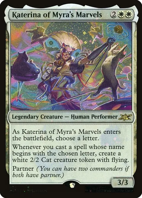 Katerina of Myra's Marvels, carte 302 de Unfinity