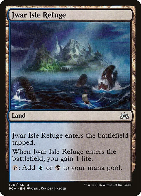 Jwar Isle Refuge, card 120 from Planechase Anthology