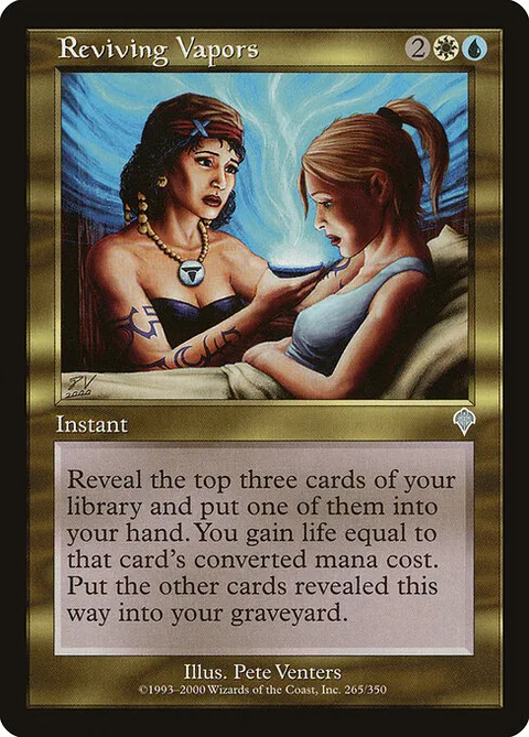 Reviving Vapors, card 265 from Invasion