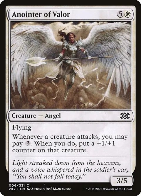 Anointer of Valor, card 6 from Double Masters 2022