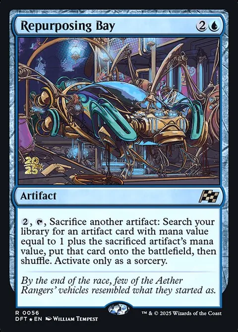 Repurposing Bay, carte 56s de Aetherdrift Promos