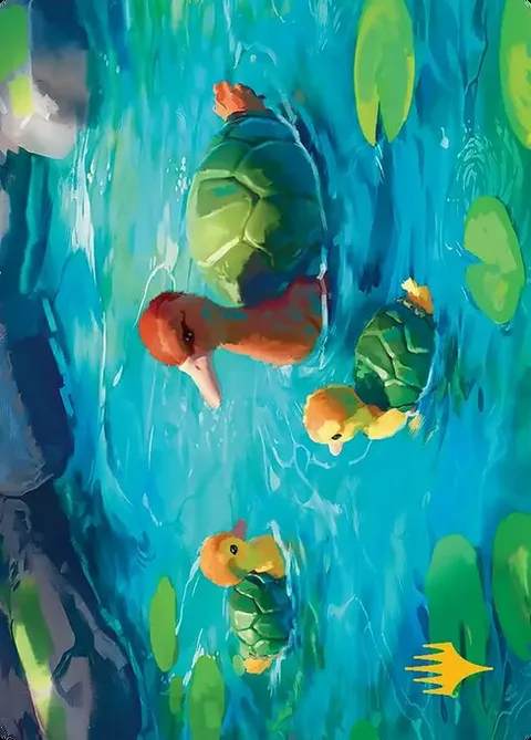 Turtle-Duck // Turtle-Duck, carte 18 de Avatar: the Last Airbender Art Series