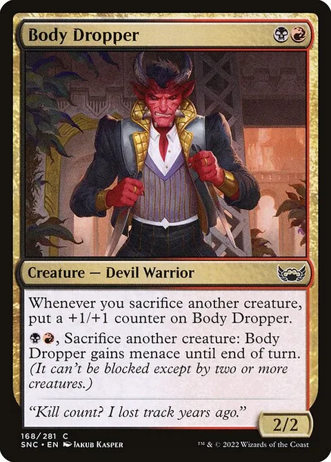 Body Dropper, carte 168 de Streets of New Capenna