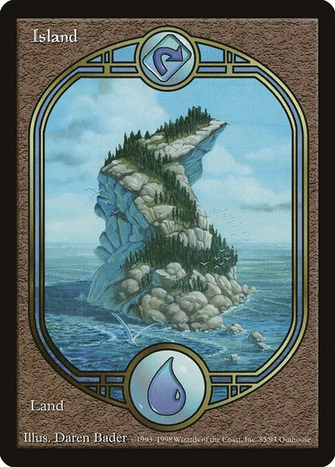 Island, card 85 from Unglued