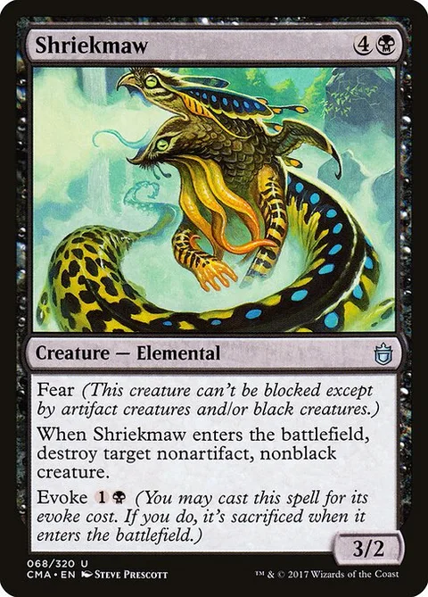 Shriekmaw, card 68 from Commander Anthology