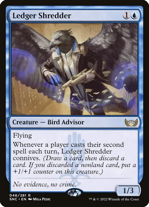 Ledger Shredder, carte 46p de Streets of New Capenna Promos