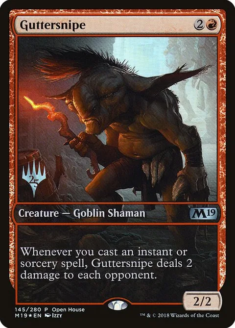 Guttersnipe, card 145 from Core Set 2019 Promos