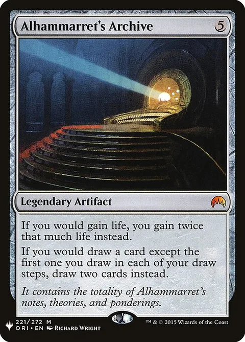 Alhammarret's Archive, card ORI-221 from The List