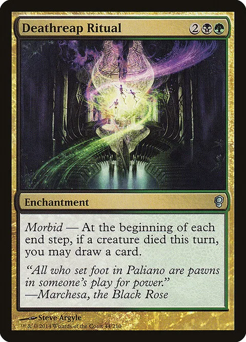 Deathreap Ritual, card 44 from Conspiracy