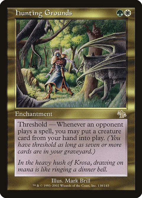 Hunting Grounds, card 138 from Judgment