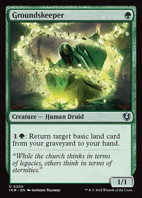 Groundskeeper, card 200 from Innistrad Remastered