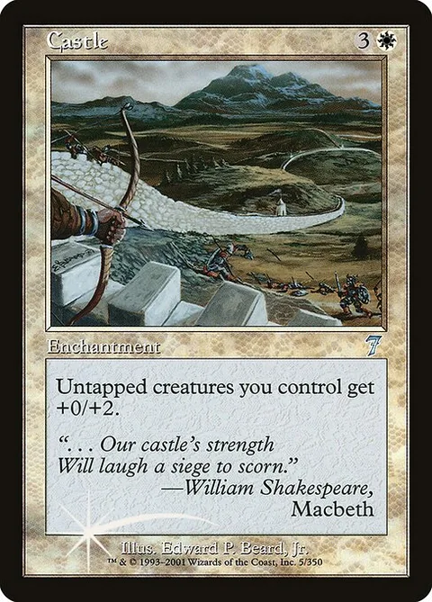 Castle, card 5★ from Seventh Edition