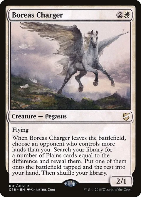 Boreas Charger, carte 1 de Commander 2018