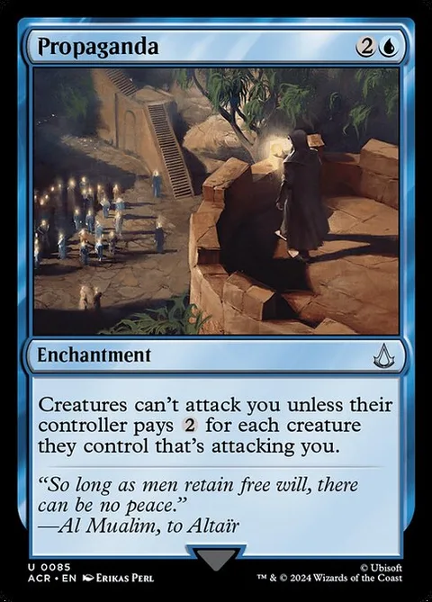 Propaganda, card 85 from Assassin's Creed