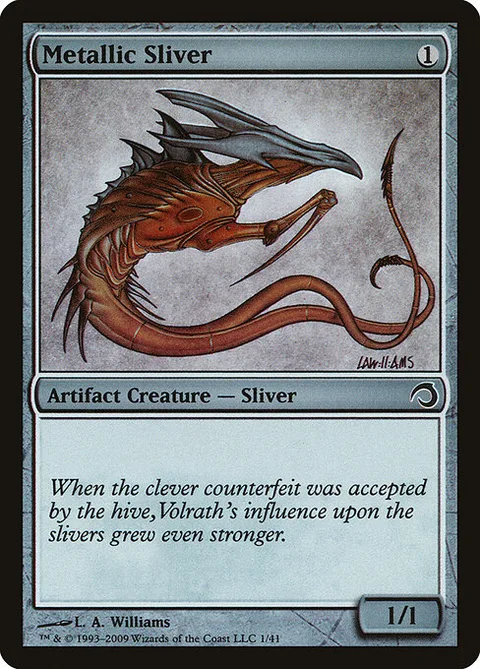 Metallic Sliver, card 1 from Premium Deck Series: Slivers
