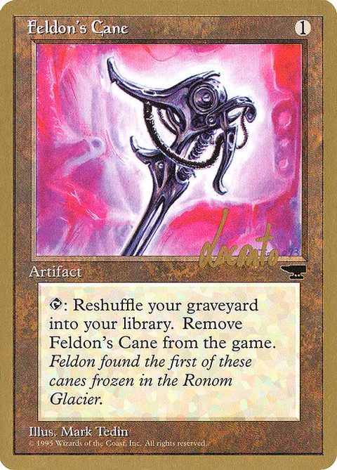 Feldon's Cane, carte ml50 de Pro Tour Collector Set